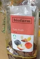 Mängden socker i Tutti-Frutti