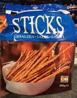 Mängden socker i Qualité & Prix Sticks Salés