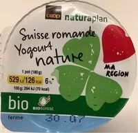 Mängden socker i Yogourt nature de Suisse romande