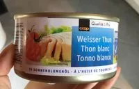Mängden socker i Thon blanc 155g