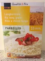 Mängden socker i Riz long grain