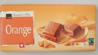 Mängden socker i Chocolat au lait - Orange