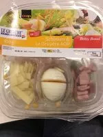 Mängden socker i Salade avec jambon et gruyère + 1 oeuf