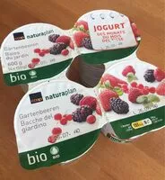 Mängden socker i Yogourt baies du jardin