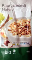 Mängden socker i Knuspermüesli Nature