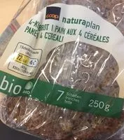 Mängden socker i Pain aux 4 céréales