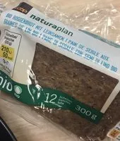 Mängden socker i Pain de seigle aux graines de lin