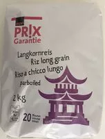 Mängden socker i Riz long grain