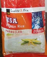 Mängden socker i USA Vitamin Rice Parboiled | Parboiled Reis
