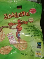 Mängden socker i Galettes de riz aux pommes