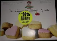 Mängden socker i Les cœurs de tante Agathe