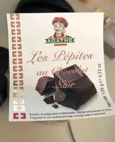 Mängden socker i Les petites au chocolat noir