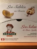 Mängden socker i Les sablés au beurre