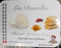 Mängden socker i Les Dentelles Chèvre Miel Baies Roses
