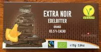 Mängden socker i Extra noir orange