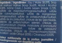 Mängden socker i Solution Précieuse Poe N°18 - 100 ML - Laboratoires Bioligo