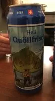 Mängden socker i Hell Quöllfrisch Appenzeller Bier