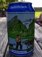 Mängden socker i Appenzeller bier quollfrisch  33 cl