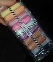 Mängden socker i bonbons durs fourrés aux noisettes