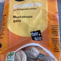 Mängden socker i Muskatnuss