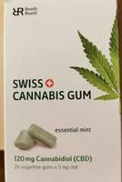 Mängden socker i Swiss cannabis gum