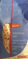 Mängden socker i Haferflocken grob