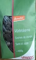 Mängden socker i Graines de courge