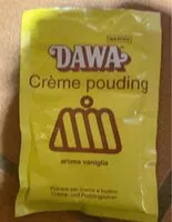 Mängden socker i Crème pouding aroma vaniglia