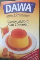 Mängden socker i Flan caramel