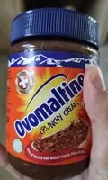Mängden socker i Ovomaltine crunchy cream