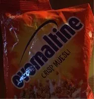 Mängden socker i Crisp Müesli