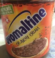Mängden socker i Ovomaltine crunchy cream