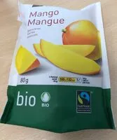 Mängden socker i Mangue séchée