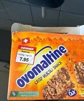 Mängden socker i Ovomaltine crisp muesli snack