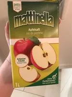 Mängden socker i Mattinella Apfelsaft 100% Saft Aus Schweizer Kernobst