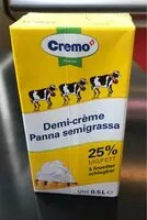 Mängden socker i Demi-crème
