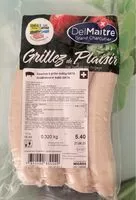 Mängden socker i Saucisse à griller GRTA