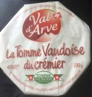 Mängden socker i La tomme vaudoise du crémier