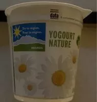 Mängden socker i Yoghourt bio ah lait frais Nature