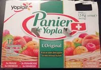 Mängden socker i Panier de Yoplait
