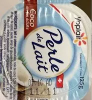 Mängden socker i Perle de lait coco