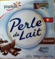 Mängden socker i Perle de lait Stracciatella