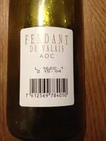 Mängden socker i Fendant du Valais