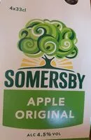 Mängden socker i Somersby apple