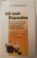 Mängden socker i Ail noir Capsules