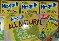 Mängden socker i Nesquik all natural