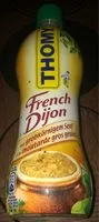 Mängden socker i French Dijon à la moutarde gros grains