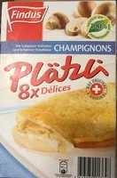 Mängden socker i Vegi: Champignonplätzli