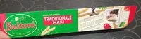 Mängden socker i Tradizionale masa para pizza maxi rectangular
