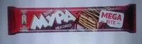 Mängden socker i Мура MEGABite Шоколад